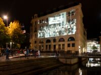 The Leipzig Festival of Lights celebrated 35 years of the Peaceful Revolution with 21 light projects around the entire inner city ring road. ©Punctum/Paulina Schröder