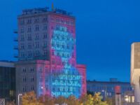 The Leipzig Festival of Lights celebrated 35 years of the Peaceful Revolution with 21 light projects around the entire inner city ring road. ©Punctum/Swen Reichhold