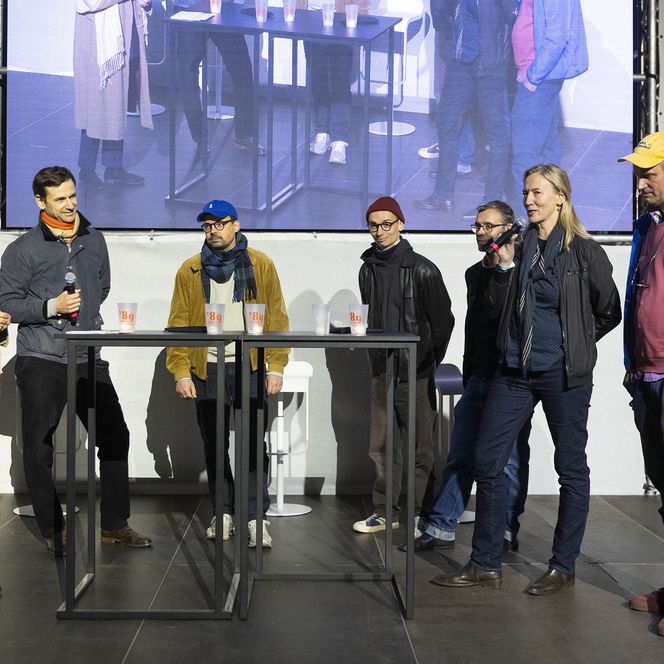 Lichtfest Leipzig 2025: Grundsteinlegung Freiheits- und Einheitsdenkmal