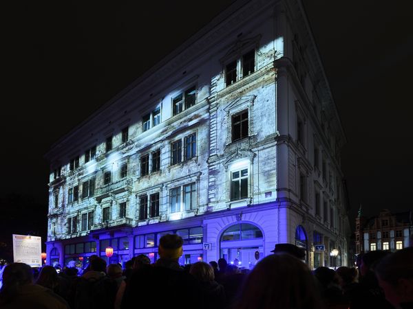 Lichtfest Leipzig 2025: das Projekt „Sichtbar werden“ von Lukas Taido