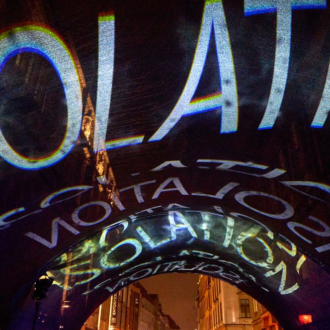 Lichtfest Leipzig 2025: Generalprobe „Gedankenspiegel“