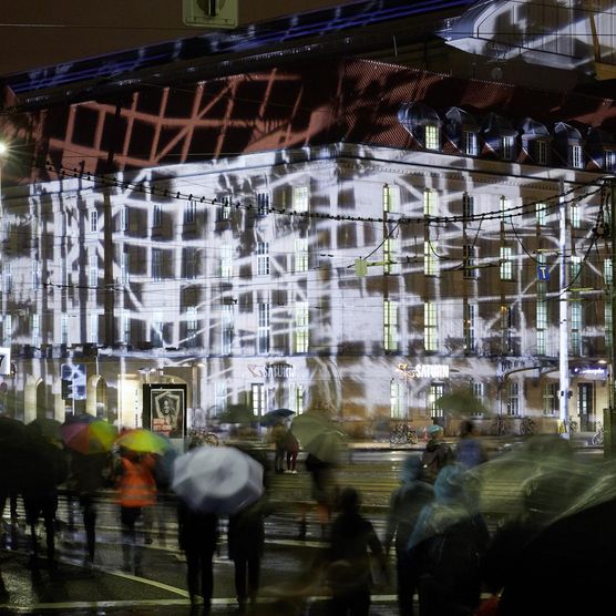 Das Lichtfest Leipzig 2019 feierte am 9. Oktober 2019 30 Jahre Friedliche Revolution