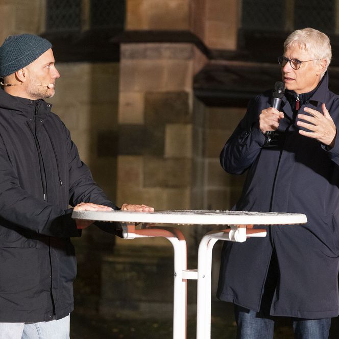Lichtfest 2026: Stephan Bickhardt im Zeitzeugengespräch mit Nils Straatmann
