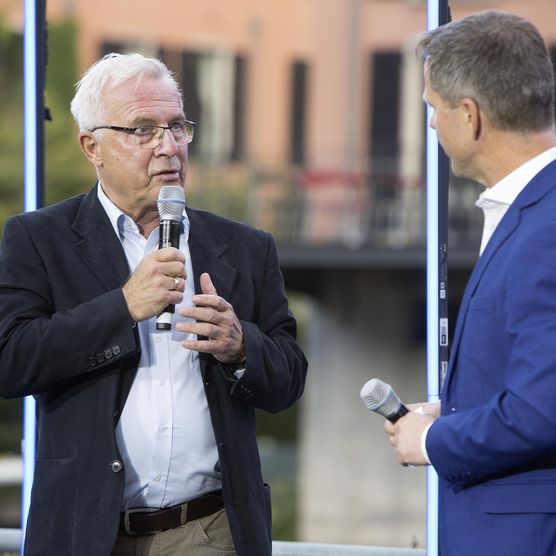 Auf dem Weg zum Lichtfest 2020: Zu Besuch im Seniorenwohnheim Plagwitz am 7. September 2020