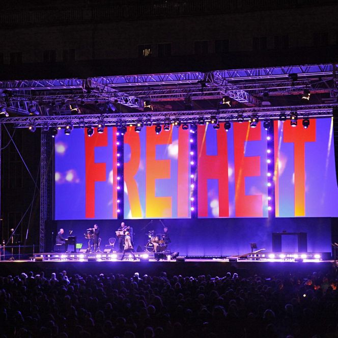 Lichtfest Leipzig 2017 auf dem Augustusplatz Leipzig