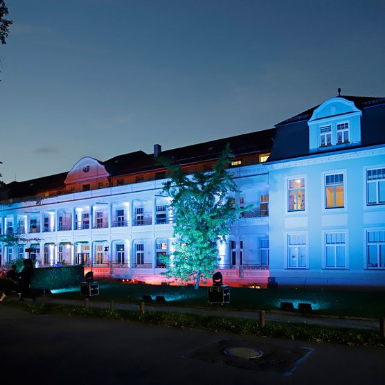 Auf dem Weg zum Lichtfest 2020: zu Besuch in der Kinderklinik St. Georg am 14. September 2020