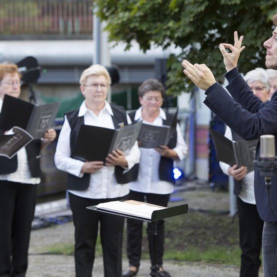 Auf dem Weg zum Lichtfest 2020: Zu Besuch im Seniorenwohnheim Plagwitz am 7. September 2020