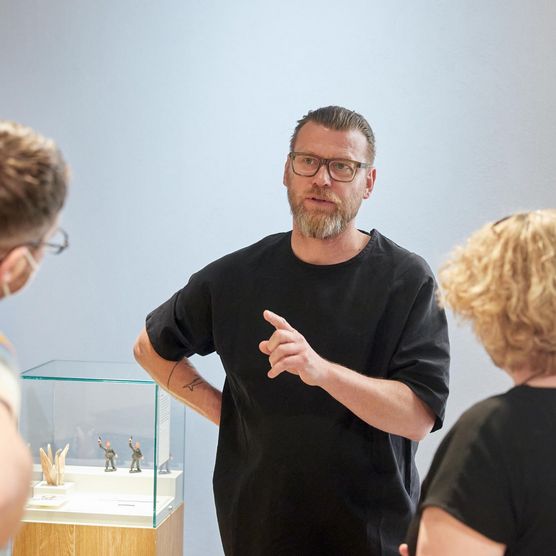 Vor dem Lichtfest 2022: Robert Sochacki und Wera Morawiec kamen im Juni nach Leipzig, um sich mit allen Projektbeteiligten abzustimmen und ausführliche Recherchen zu machen.
