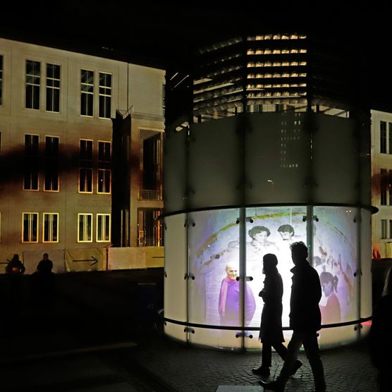 Lichtfest Leipzig 2022: Projekt auf dem Augustusplatz Leipzig