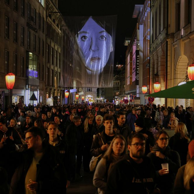 Lichtfest Leipzig 2025: das Projekt „No Flag“ von Vanessa Hafenbrädl