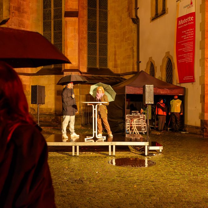 Lichtfest 2026: Beate Tischer im Zeitzeugengespräch mit Nils Straatmann