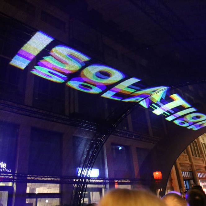 Lichtfest Leipzig 2025: das Auszubildendenprojekt „Gedankenspiegel“