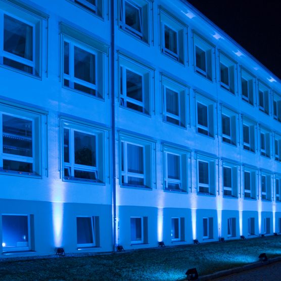 Auf dem Weg zum Lichtfest 2020: zu Besuch bei der Bereitschaftspolizei am 21. September 2020