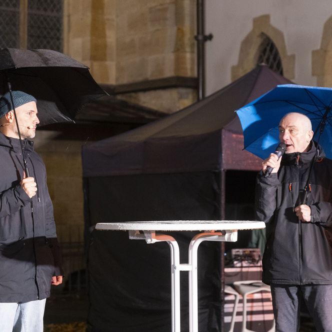 Lichtfest 2026: Michael Kleim im Zeitzeugengespräch mit Nils Straatmann
