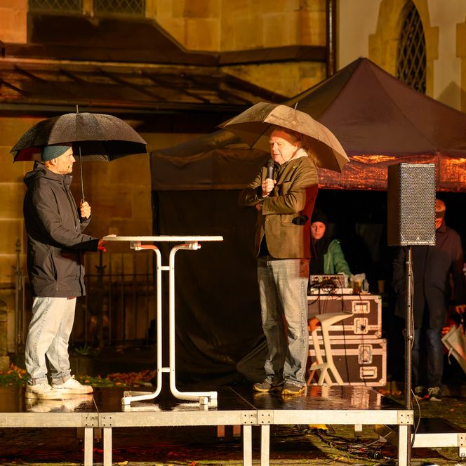 Lichtfest 2026: Siegbert Schefke im Zeitzeugengespräch mit Nils Straatmann