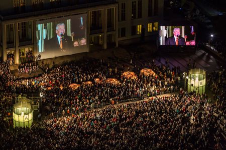Lichtfest Leipzig 2014 zum 25. Jubiläum der Friedlichen Revolution