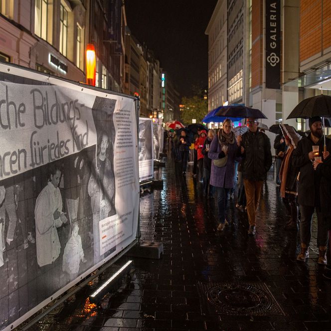 Lichtfest 2026: Projekt "Unsere VerANTWORTung ..." vom Archiv Bürgerbewegung und der Gerda-Taro-Schule