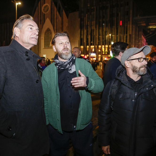 Lichtfest Leipzig 2022: Eröffnung auf dem Nikolaikirchhof
