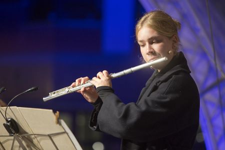 Lichtfest Leipzig 2022: Eröffnung auf dem Nikolaikirchhof